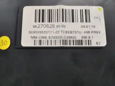 Автозапчасти б/у приборная доска за citroen c4 picasso ii 1.2 thp 130 ссылки oem iam 9827062880   Автозапчасти б/у приборная доска за citroen c4 picasso ii 1.2 thp 130 ссылки oem iam 9827062880