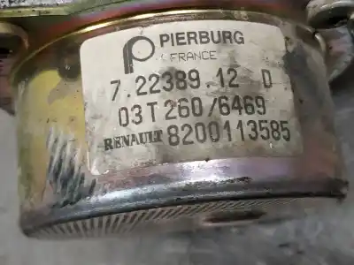 Автозапчастина б/у галмумний депресор / вакуумний насос для renault clio ii fase ii (b/cb0) 1.5 dci diesel 65 cv / 48 kw посилання на oem iam 8200113585  