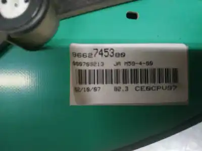 Recambio de automóvil de segunda mano de cuadro instrumentos para citroen berlingo d-9hx referencias oem iam 9662745380  