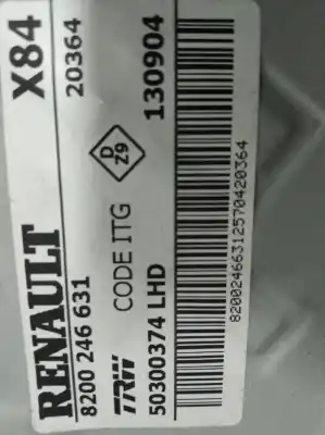 İkinci el araba yedek parçası direksiyon kolonu için renault megane ii berlina 3p 1.5 dci diesel oem iam referansları 8200246631  