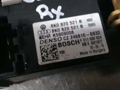 Peça sobressalente para automóvel em segunda mão resistência sofagem chauffage por audi a5 coupe (8t) 3.0 v6 24v tdi referências oem iam 8k0820521b  