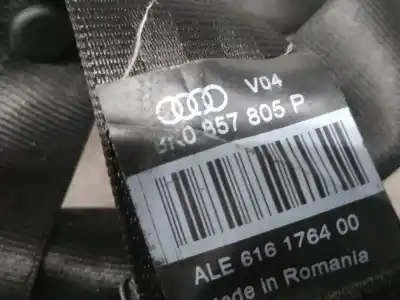 Автозапчастина б/у задній лівий ремін безпеки для audi a5 coupe (8t) 3.0 v6 24v tdi посилання на oem iam 8k0857805p  