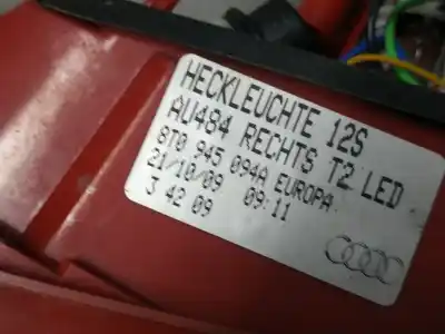 Second-hand car spare part interior rear right light for audi a5 coupe (8t) 3.0 v6 24v tdi oem iam references 8t0945094a