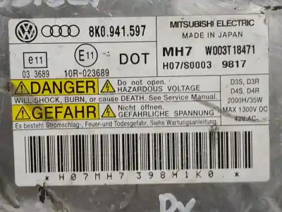 Second-hand car spare part xenon headlights control unit  for audi a5 coupe (8t) 3.0 v6 24v tdi oem iam references 8k0941597  