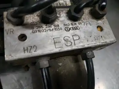 Second-hand car spare part abs for audi a5 coupe (8t) 3.0 v6 24v tdi oem iam references 8k0907379ca  