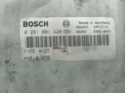 Second-hand car spare part ECU ENGINE CONTROL for LAND ROVER FREELANDER (LN)  OEM IAM references 0281001420  