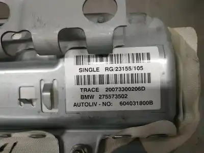 Second-hand car spare part FRONT RIGHT AIR BAG for BMW MINI (R56)  OEM IAM references 275573502  