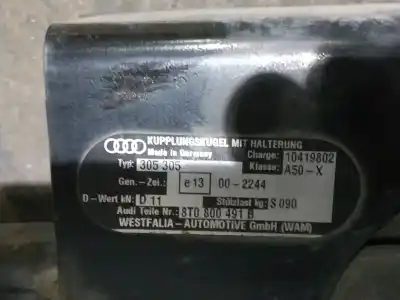 Автозапчастина б/у приціпний приціп для audi a5 coupe (8t) 3.0 v6 24v tdi посилання на oem iam 8t0800491  