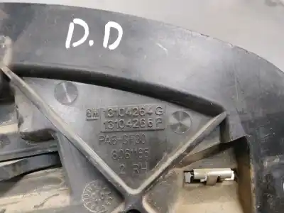 Second-hand car spare part interior right front handle for opel corsa c 1.7 16v di cat (y 17 dtl / lk8) oem iam references 13104264g  