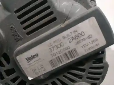 Peça sobressalente para automóvel em segunda mão alternador por hyundai i30 (fd) 1.6 crdi referências oem iam 373002a600  