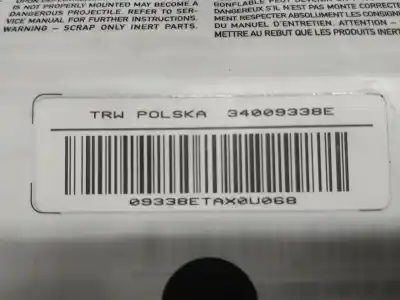 Peça sobressalente para automóvel em segunda mão airbag dianteiro direito por bmw serie 3 coupe (e92) 3.0 turbodiesel cat referências oem iam 39913824703v