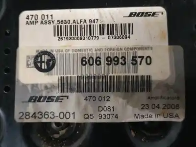 Автозапчастина б/у електронний модуль для alfa romeo gt (125) 1.9 jtd 16v 150/ distinctive посилання на oem iam 606993570  