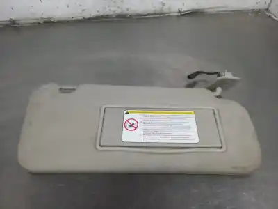 Second-hand car spare part right sunshade for peugeot 407 2.0 16v hdi fap cat (rhr / dw10bted4) oem iam references 