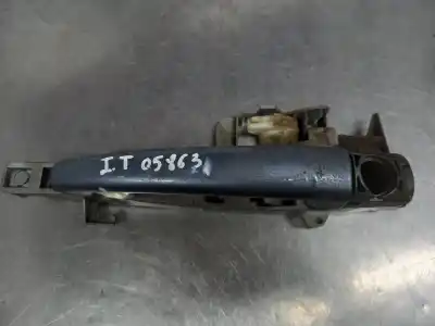 Second-hand car spare part exterior left rear door handle for peugeot 407 2.0 16v hdi fap cat (rhr / dw10bted4) oem iam references 9653401680