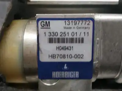 Gebrauchtes Autoersatzteil elektrischer dachmotor zum opel astra twin top 1.9 16v cdti cat (z 19 dth / lrd) 150 cv / 110 kw oem-iam-referenzen 13197772  