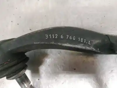 Peça sobressalente para automóvel em segunda mão braço de suspensão inferior esquerdo dianteiro por bmw serie 5 berlina (e60) 525d referências oem iam 31126760181l