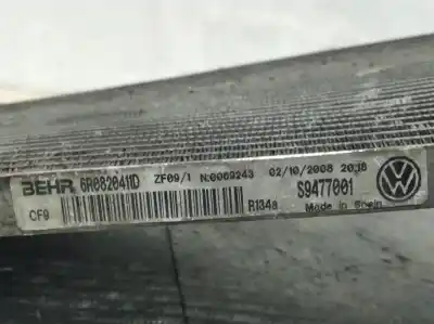 Автозапчастина б/у конденсат/радіатор кондиционера для seat ibiza (6j5) 1.6 16v посилання на oem iam 6r0820411d  