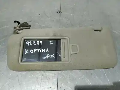 Peça sobressalente para automóvel em segunda mão pára-sol esquerdo por kia optima (jf) 1.7 crdi referências oem iam   