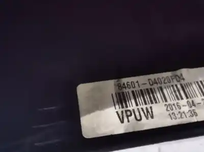 Pezzo di ricambio per auto di seconda mano bracciolo centrale per kia optima (jf) 1.7 crdi riferimenti oem iam 84601d4020fd4  