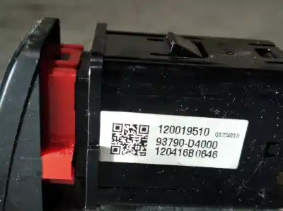 Peça sobressalente para automóvel em segunda mão interruptor 4 piscas - emergência por kia optima (jf) 1.7 crdi referências oem iam 93790d4000