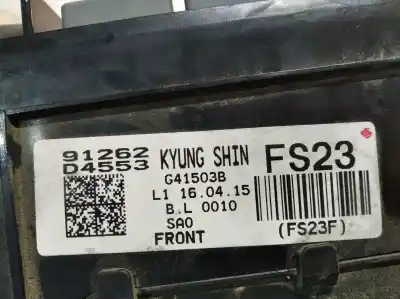 Second-hand car spare part fuse box unit for kia optima (jf) 1.7 crdi oem iam references 91262d4553  