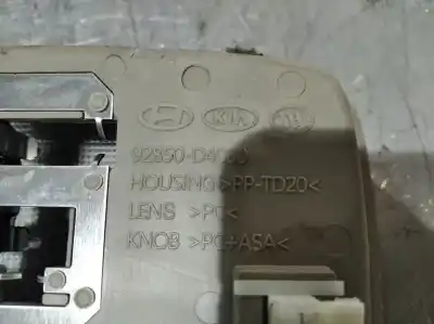 Second-hand car spare part interior light for kia optima (jf) 1.7 crdi oem iam references 928850d4000  