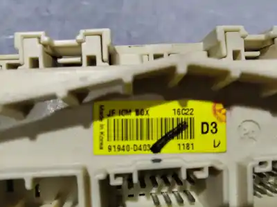 Peça sobressalente para automóvel em segunda mão módulo eletrônico por kia optima (jf) 1.7 crdi referências oem iam 91940d403