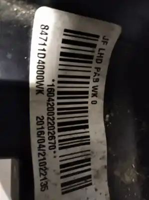 Second-hand car spare part dashboard for kia optima (jf) 1.7 crdi oem iam references 84710d47000wk  