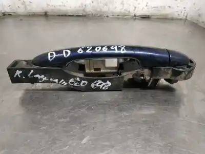 Peça sobressalente para automóvel em segunda mão puxador exterior frente direito por renault laguna iii 96kw referências oem iam 226526