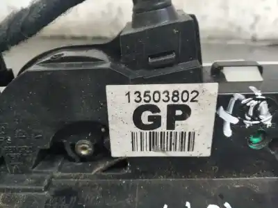 Peça sobressalente para automóvel em segunda mão FECHADURA DA PORTA DIANTEIRA DIREITA por OPEL INSIGNIA A SEDÁN (G09)  Referências OEM IAM 13503802  
