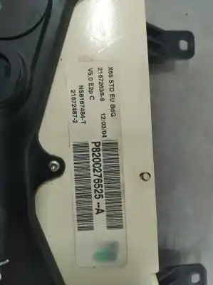 Pezzo di ricambio per auto di seconda mano pannello degli strumenti per renault clio ii fase ii (b/cb0) 1.5 dci diesel riferimenti oem iam p8200276525  