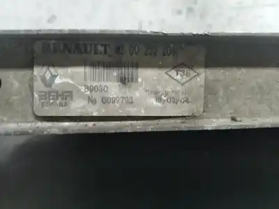 Автозапчастина б/у інтеркулер для renault clio ii fase ii (b/cb0) 1.5 dci diesel посилання на oem iam 8200252209  