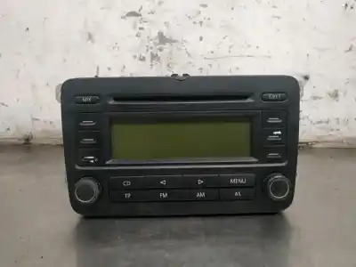 Recambio de automóvil de segunda mano de SISTEMA AUDIO / RADIO CD para VOLKSWAGEN GOLF V BERLINA (1K1)  referencias OEM IAM VWZ2Z2D2104909  