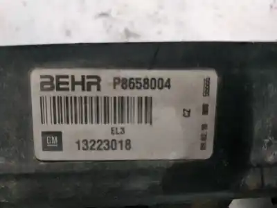Pezzo di ricambio per auto di seconda mano elettroventola per opel insignia a sedán (g09) 2.0 cdti (69) riferimenti oem iam 13223018  