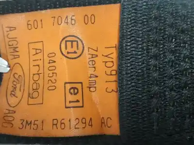 Peça sobressalente para automóvel em segunda mão cinto de segurança dianteiro direito por ford focus c-max (cap) 2.0 tdci cat referências oem iam 3m51r61294  