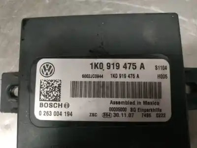 Second-hand car spare part electronic module for seat altea (5p1) 1.9 tdi oem iam references 1k0919475