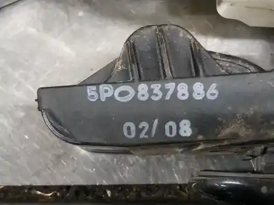 Second-hand car spare part exterior right front door handle for seat altea (5p1) 1.9 tdi oem iam references 5po837886