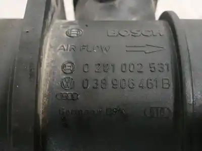 Автозапчастина б/у витратомір повітря для seat altea (5p1) 1.9 tdi посилання на oem iam 0281002531  
