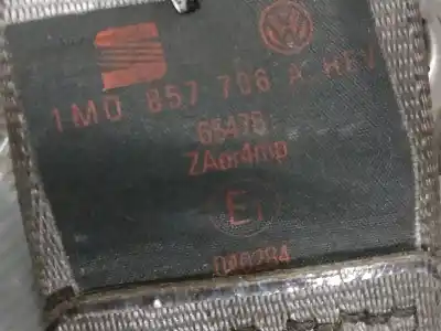 Peça sobressalente para automóvel em segunda mão CINTO DE SEGURANÇA DIANTEIRO DIREITO por SEAT LEON (1M1)  Referências OEM IAM 1M0857706A  