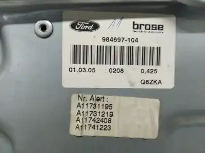 Peça sobressalente para automóvel em segunda mão elevador de vidros dianteiro direito por ford focus berlina (cap) 1.6 tdci cat referências oem iam 984697104