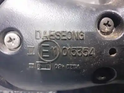 Pezzo di ricambio per auto di seconda mano specchio sinistro per daewoo lanos 1.5 cat riferimenti oem iam 015354  