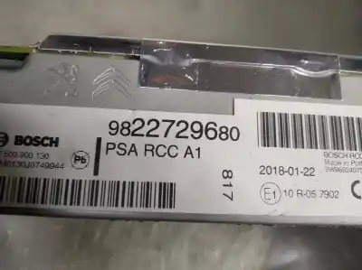 Автозапчастина б/у аудіо система / радіо cd для citroen c4 picasso 1.6 blue-hdi fap посилання на oem iam 9822729680  