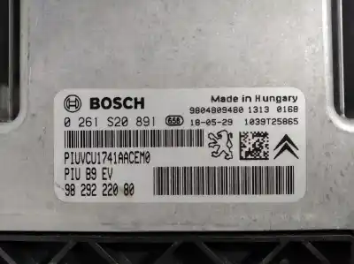 Автозапчасти б/у блок управления двигателем за citroen berlingo b9 generation ii 1.5 hdi ссылки oem iam 9829222080  