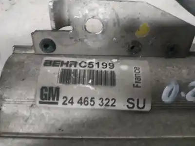 Peça sobressalente para automóvel em segunda mão condensador / radiador de ar condicionado por opel zafira a 2.0 dti referências oem iam 24465322  