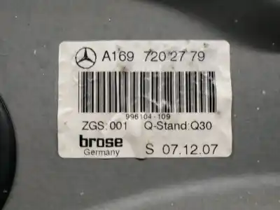 Tweedehands auto-onderdeel REGELAAR LINKS VOORRUIT voor MERCEDES-BENZ CLASE A (W169)  OEM IAM-referenties A1697202779  