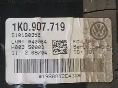Автозапчасти б/у электронный модуль за audi a3 (8p) 2.0 tdi ссылки oem iam 1k0907719  