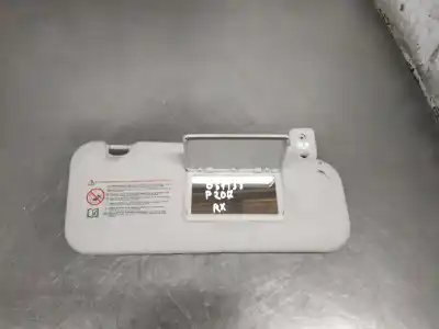 Second-hand car spare part RIGHT SUNSHADE for PEUGEOT 207  OEM IAM references   
