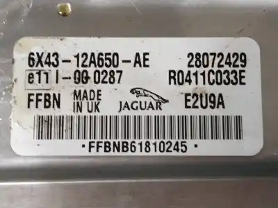 Second-hand car spare part ECU ENGINE CONTROL for JAGUAR X-TYPE  OEM IAM references 6X4312A650AE  
