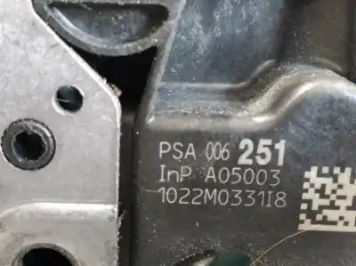 Second-hand car spare part rear right door lock for citroen c3 collection oem iam references psa006251  