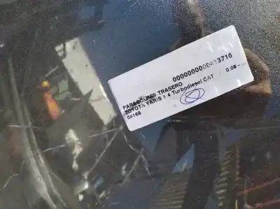 Автозапчасти б/у задний бампер за toyota yaris (ksp9/scp9/nlp9) 1.4 turbodiesel cat ссылки oem iam   